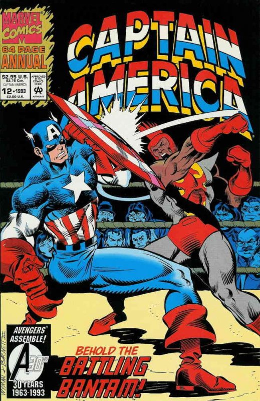 Captain America (1st Series) Annual #12 VF/NM ; Marvel