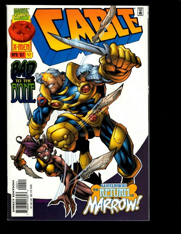 12 Cable Marvel Comics # 36 37 38 39 40 41 42 43 44 45 46 47 X-Men Wolverine GK6 