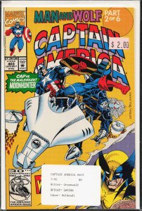 Captain America #403 (1992) Captain America