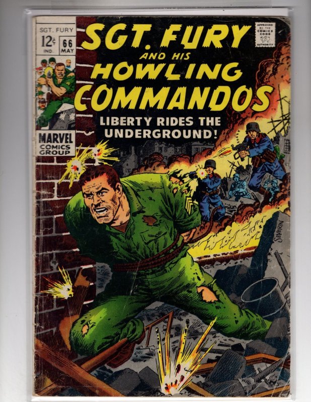 Sgt. Fury #66 (1969)   / MC#100