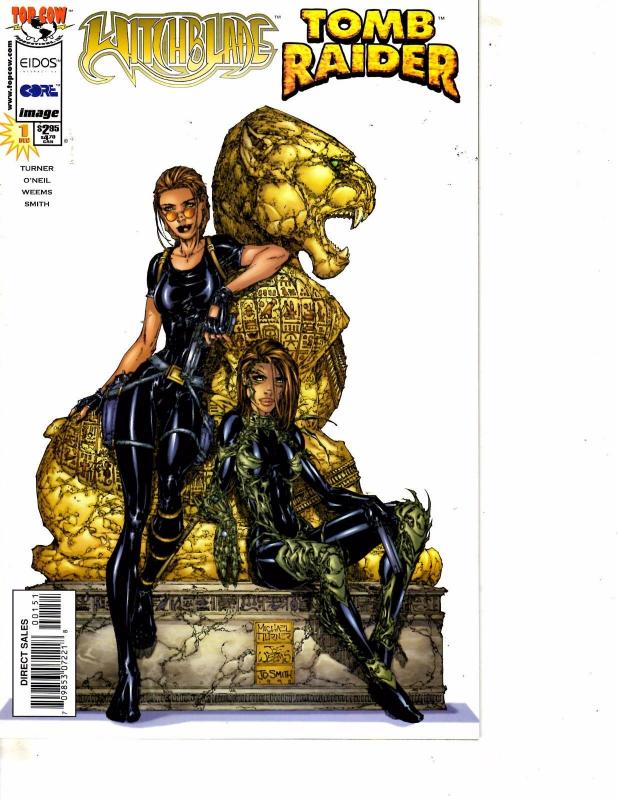 Lot Of 2 Tomb Raider Witchblade Image Comic Books #1 Revisited 1  DC1