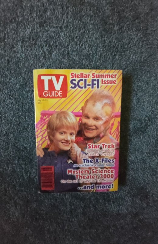 Vintage TV Guide July 15-21,  1995Sci-Fi Issue