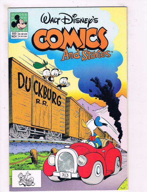 Walt Disney's Comics And Stories # 553 Walt Disney Comic Books Goofy Mickey SW11