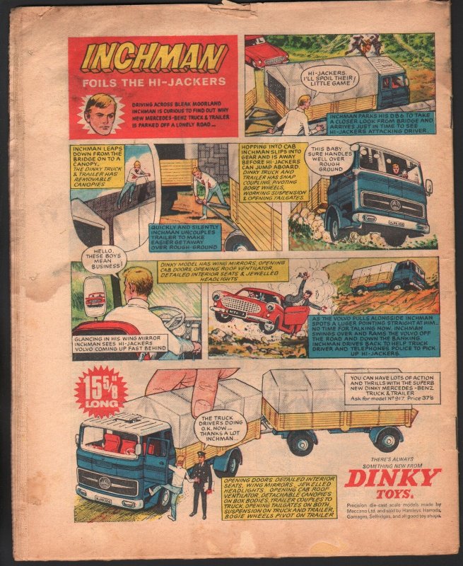 Valiant # December 1967 - Fleetway  -G - Comic Book