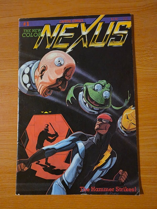 Nexus v2 #1 ~ VERY FINE VF ~ 1983 Capital Comics