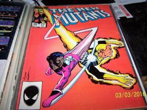 NEW MUTANTS  # 17 1984 marvel   X MEN NEW HELLIONS warpath key DEMON BEAR magik