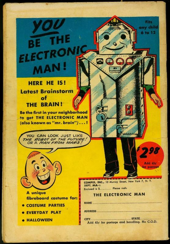 Mighty Atom #1 1957- ME Atomic Age Rare First issue VG-