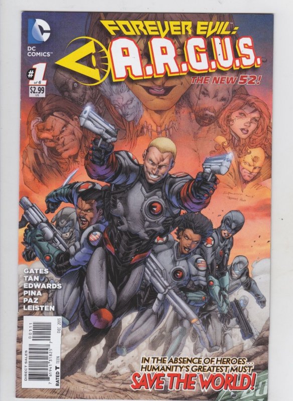 DC Comics! Forever Evil: Argus! Issues 1-6!