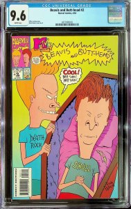 Beavis & Butt-Head #2 (1994) - CGC 9.6 - Cert#4371905010