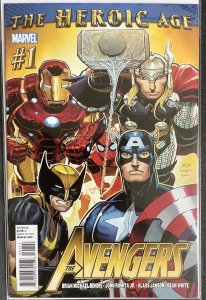 Avengers #1 Standard Cover (2010, Marvel) NM+
