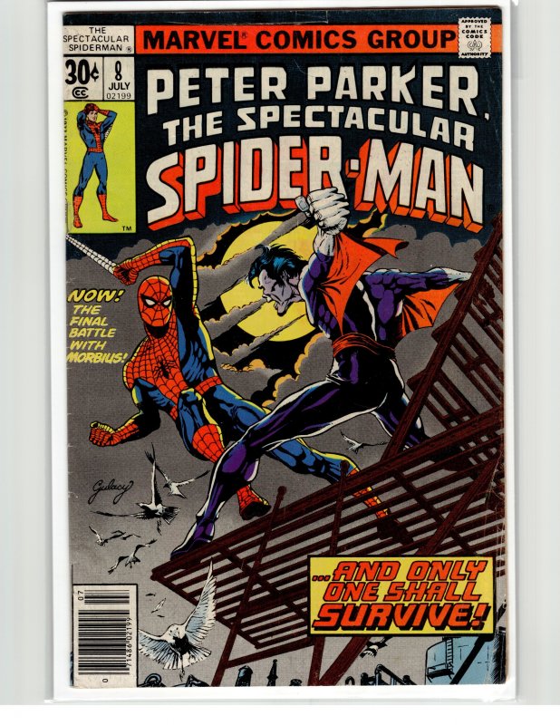 The Spectacular Spider-Man #8 (1977) Spider-Man