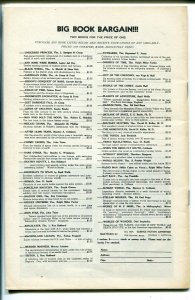 Fantasy Advertiser Fall 1953-early fanzine-pulps-sci-fi books-5 1/2 X 8 1/2-VF