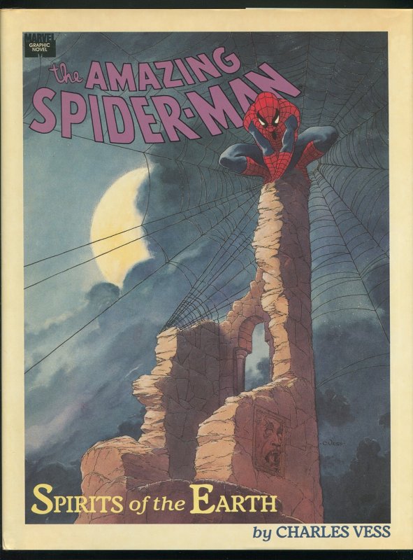 Amazing Spiderman: Spirits of the Earth Hard Cover GN / NM  /  1990