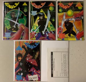 Eagle The Dark Mirror Saga run #1-4 4 diff + letter from publisher 6.0 (1992)