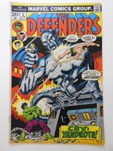 The Defenders #5 (1973) World Without End! Sharp Fine+ Condition!