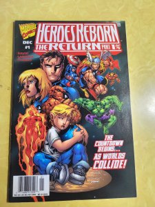 Heroes Reborn: The Return #1 through 4 (1997) Complete