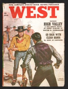 West Vol. 76 #3 3/1952-Thrilling-The Hunt by Richard Matheson who did most of