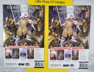 Rick and Morty Vs. Dungeons & Dragons #1 2 3 4 Complete Set Cover B Variant 2019