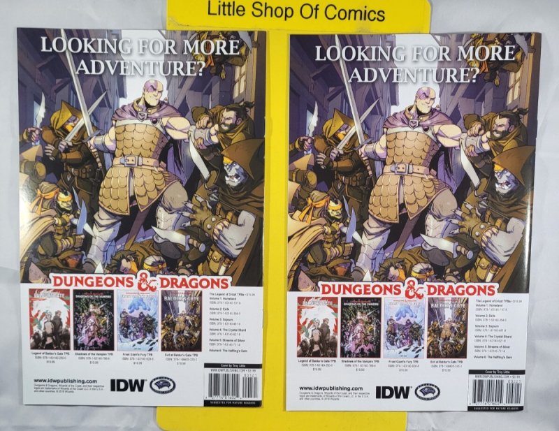 Rick and Morty Vs. Dungeons & Dragons #1 2 3 4 Complete Set Cover B Variant 2019