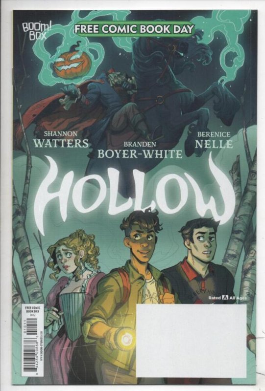 HOLLOW #1, NM, FCBD, Boom, Watters, Nelle, 2022