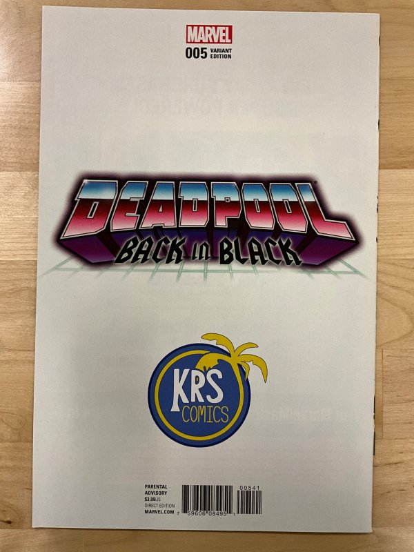 Deadpool Back in Black #5 Kirkham Sketch Variant