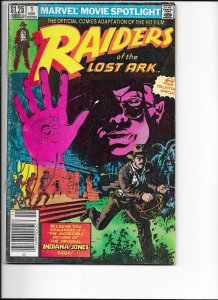 Raiders of the Lost Ark #1 Newsstand Edition (1982)