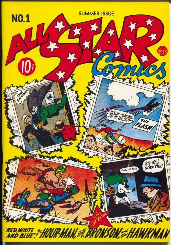 Flashback #22 1970's-Reprints All Star Comics. #1  from 1942-NM