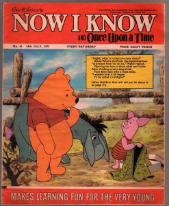 Walt Disney's Now I Know #41 1973-U.K.-Winnie The Pooh-G