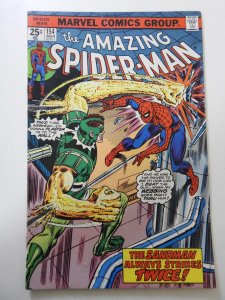The Amazing Spider-Man #154 (1976) VG Condition! MVS intact!