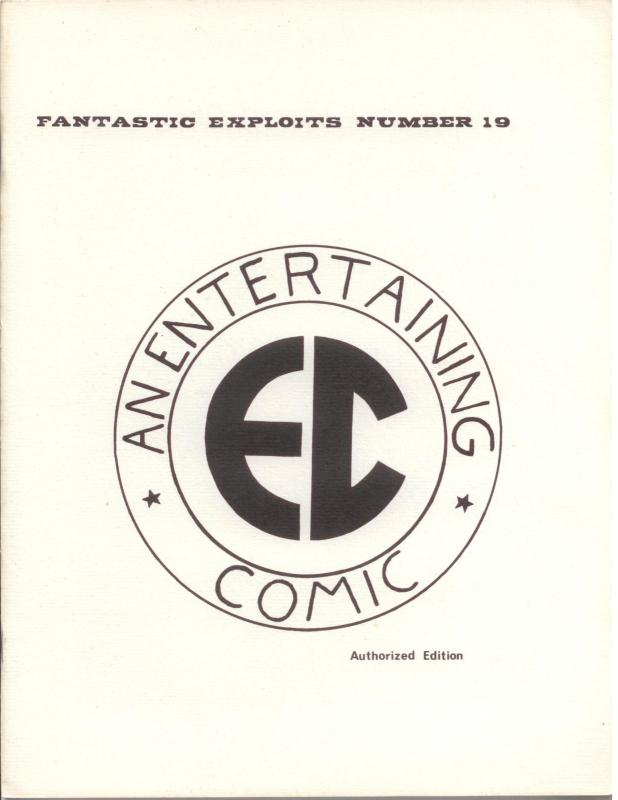 Comic Fanzine: Fantastic Exploits 19 FSCA EC Comics - WOOD Williamson FRAZETTA 