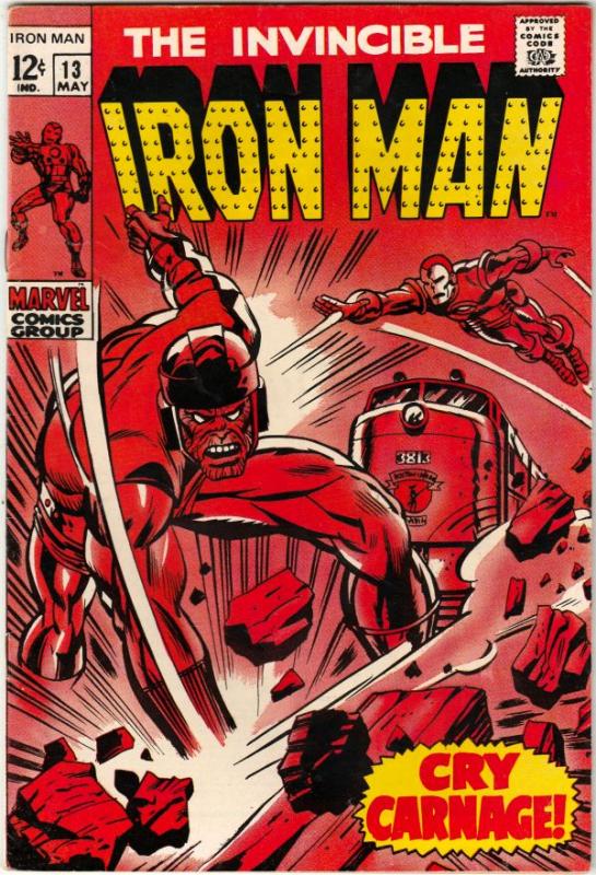 Iron Man #13 (May-69) VF+ High-Grade Iron Man