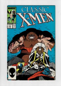 Classic X-Men #10 (1987) Another Fat Mouse Almost Free Cheese 3rd Buffet Item!