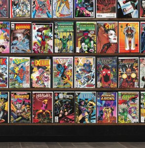 Huge Lot 150+ Comics with The Flash, Eternal Warrior, Excalibur & More!