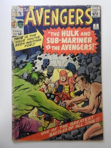 The Avengers #3 (1964) GD/VG Condition!