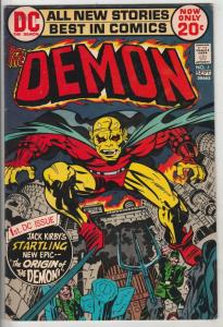 Demon, The #1 (Oct-72) VF High-Grade Jason Blood, Merlin