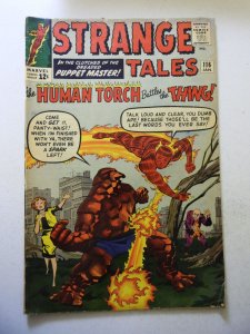 Strange Tales #116 (1964) VG Condition moisture stains