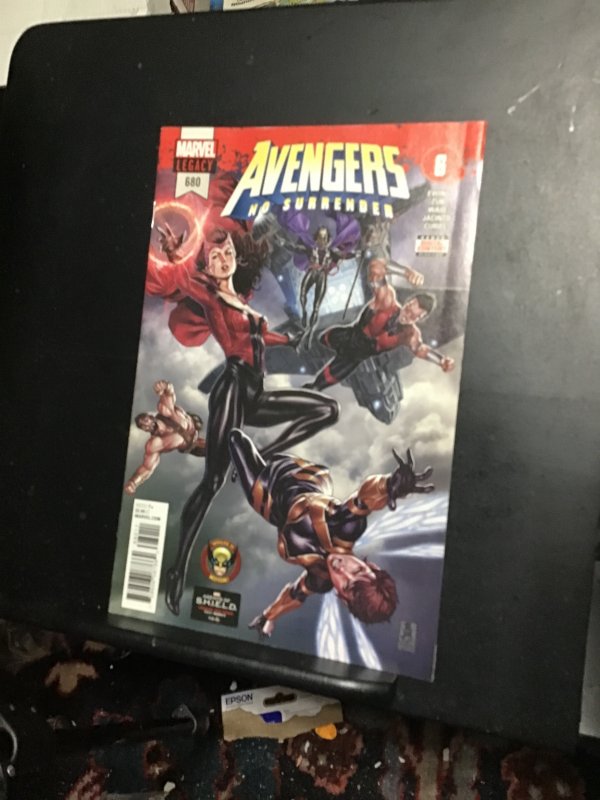 Avengers #680 (2018) Black panther! No surrender! High grade! VF/NM Wow