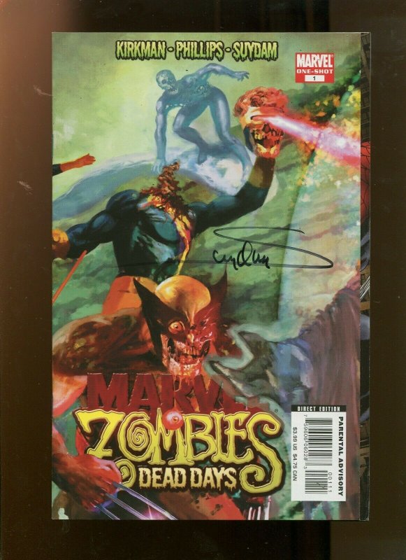 MARVEL ZOMBIES DEAD DAYS #1 (9.2) SIGNED BY SUYDAM 2007 