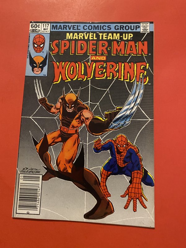 Marvel Team-Up #117 (1982) spiderman and wolverine