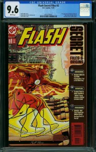 Flash Secret Files #3 (2001) CGC 9.6 NM+
