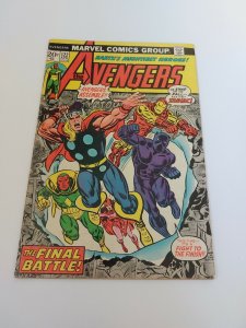 Avengers 122 Romita cover Zodiac Marvel Value Stamp missing VG-