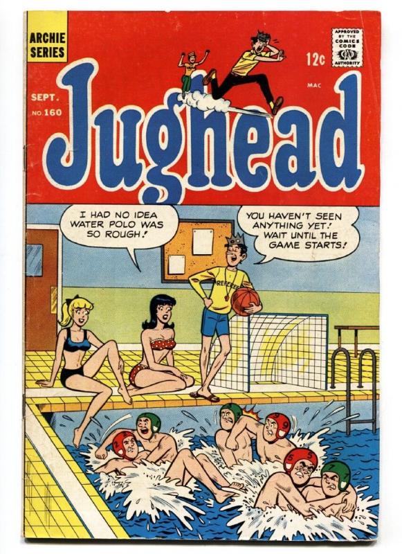 Jughead Comics #160 1968- Water Polo cover- Archie VG+