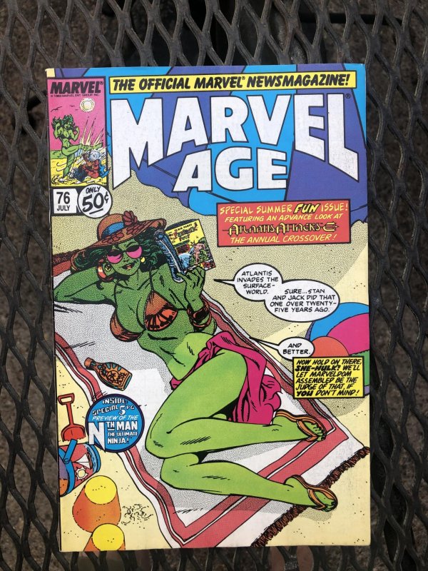 Marvel Age #76 (1989)