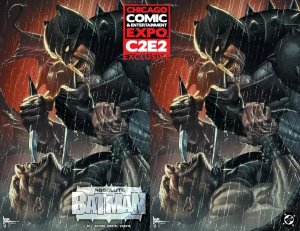 ABSOLUTE BATMAN #7 C2E2 EXCLUSIVE MICO SUAYAN TRADE/VIRGIN SET DC NM.
