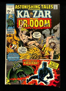 Astonishing Tales #7 Ka-Zar Doctor Doom!