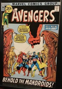 Avengers, The #94 (Dec-71) FN+ Mid-High-Grade Avengers