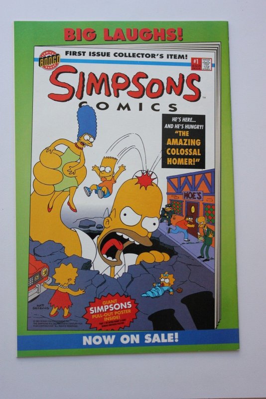 Itchy & Scratchy Comics #1 (1993) Itchy & Scratchy NM