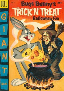 Bugs Bunny's Trick 'n' Treat Halloween Fun #3 VG ; Dell | low grade comic Giant 