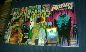 ROBIN II: THE JOKER'S WILD #1-4 WITH ALL VARIANT COVERS - 14 BOOKS - 1991 - FN