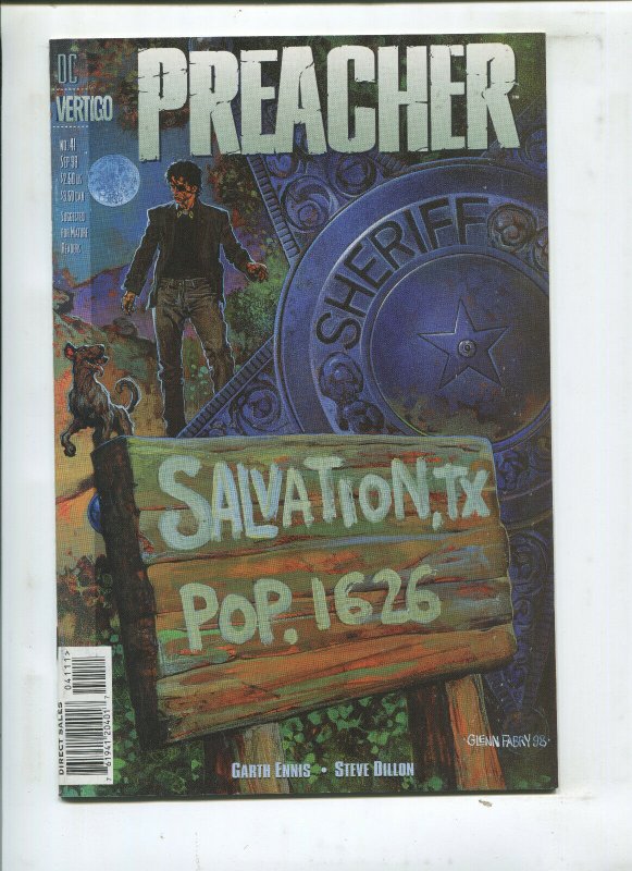 PREACHER #41 THE MAN FROM GOD KNOWS WHERE! (9.2) 1998